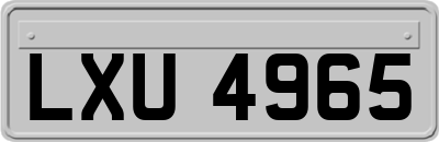 LXU4965
