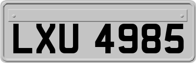 LXU4985