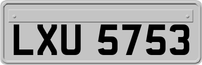 LXU5753