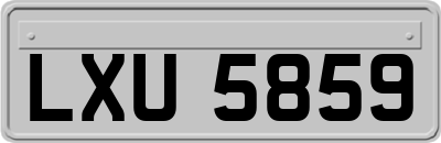 LXU5859
