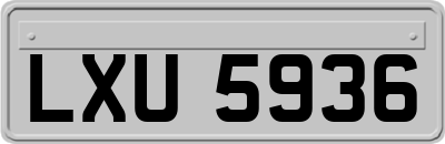 LXU5936