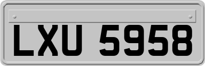 LXU5958