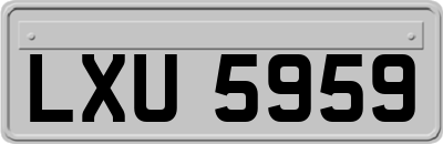 LXU5959