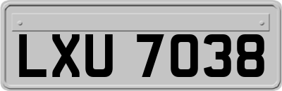 LXU7038