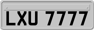 LXU7777