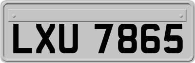 LXU7865
