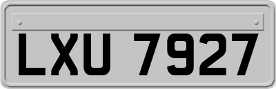 LXU7927