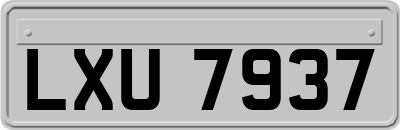 LXU7937