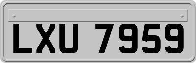 LXU7959