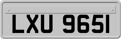 LXU9651