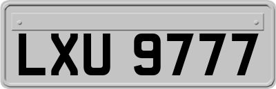 LXU9777