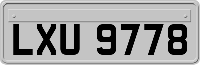 LXU9778