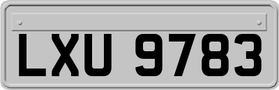LXU9783