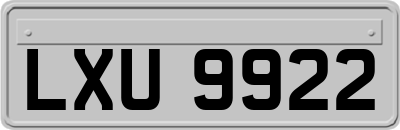 LXU9922