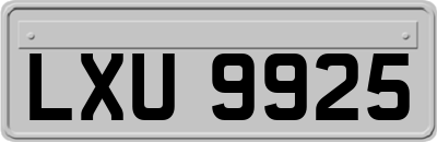 LXU9925