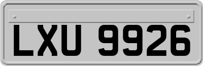 LXU9926