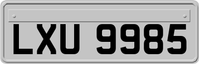 LXU9985