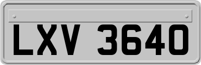 LXV3640