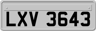 LXV3643