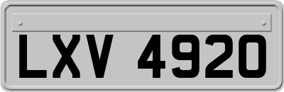 LXV4920
