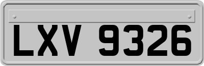 LXV9326