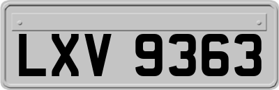 LXV9363