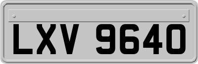 LXV9640