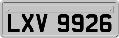LXV9926