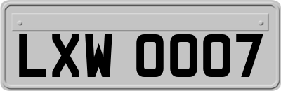 LXW0007