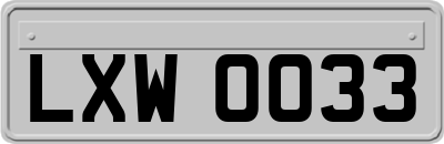 LXW0033