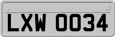 LXW0034