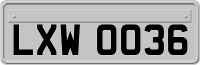 LXW0036
