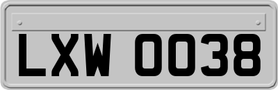 LXW0038