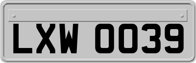 LXW0039