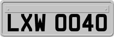 LXW0040