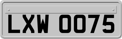 LXW0075
