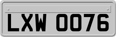 LXW0076