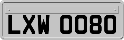LXW0080