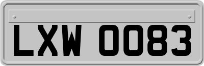 LXW0083
