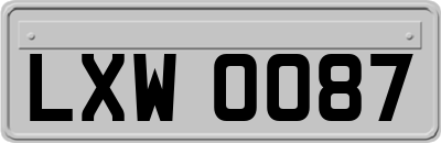 LXW0087