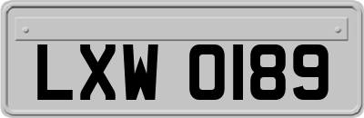 LXW0189