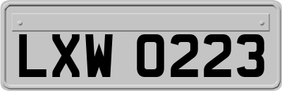 LXW0223