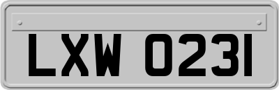 LXW0231