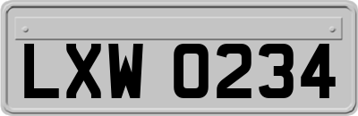 LXW0234