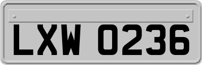 LXW0236