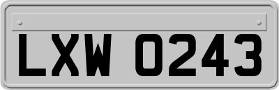 LXW0243