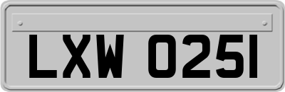 LXW0251