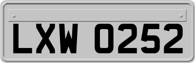 LXW0252