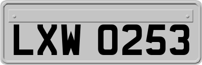 LXW0253