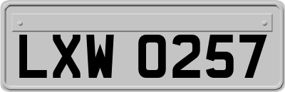 LXW0257